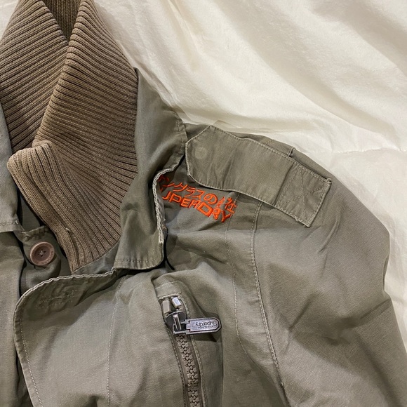 Men’s army inspired SuperDry coat - Picture 10 of 10